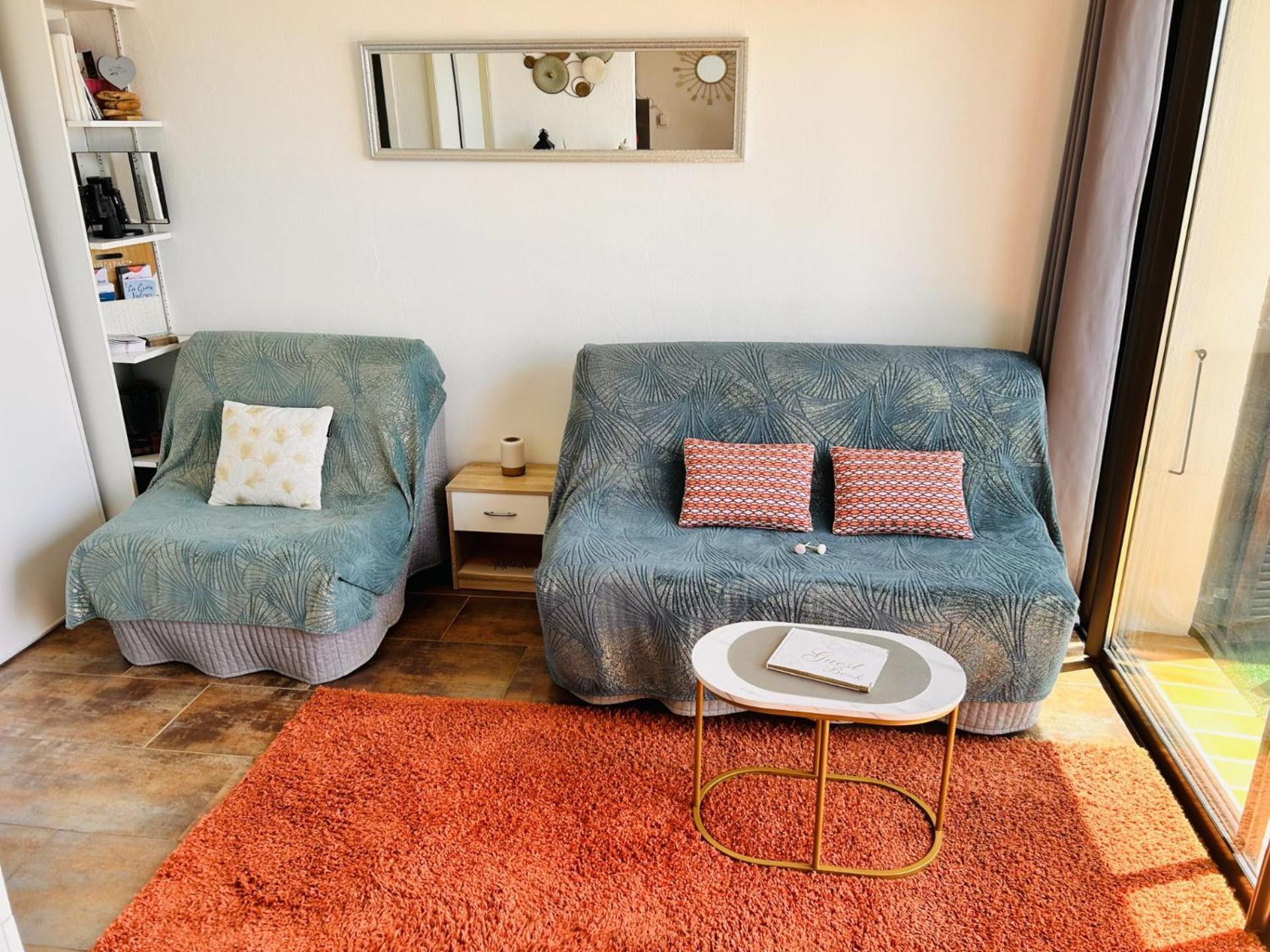 Studio Pool House Vue Mer Panoramique Amazing Sea View Wifi Linge Linen Inclut Aircondition La Croix-Valmer Bagian luar foto